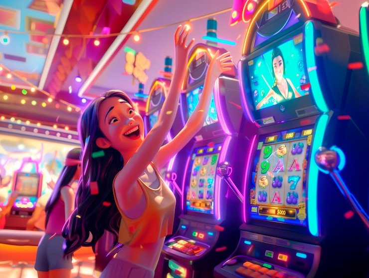 Studio VIP Roulette qq macan dengan dealer langsung dan roda putar modern
